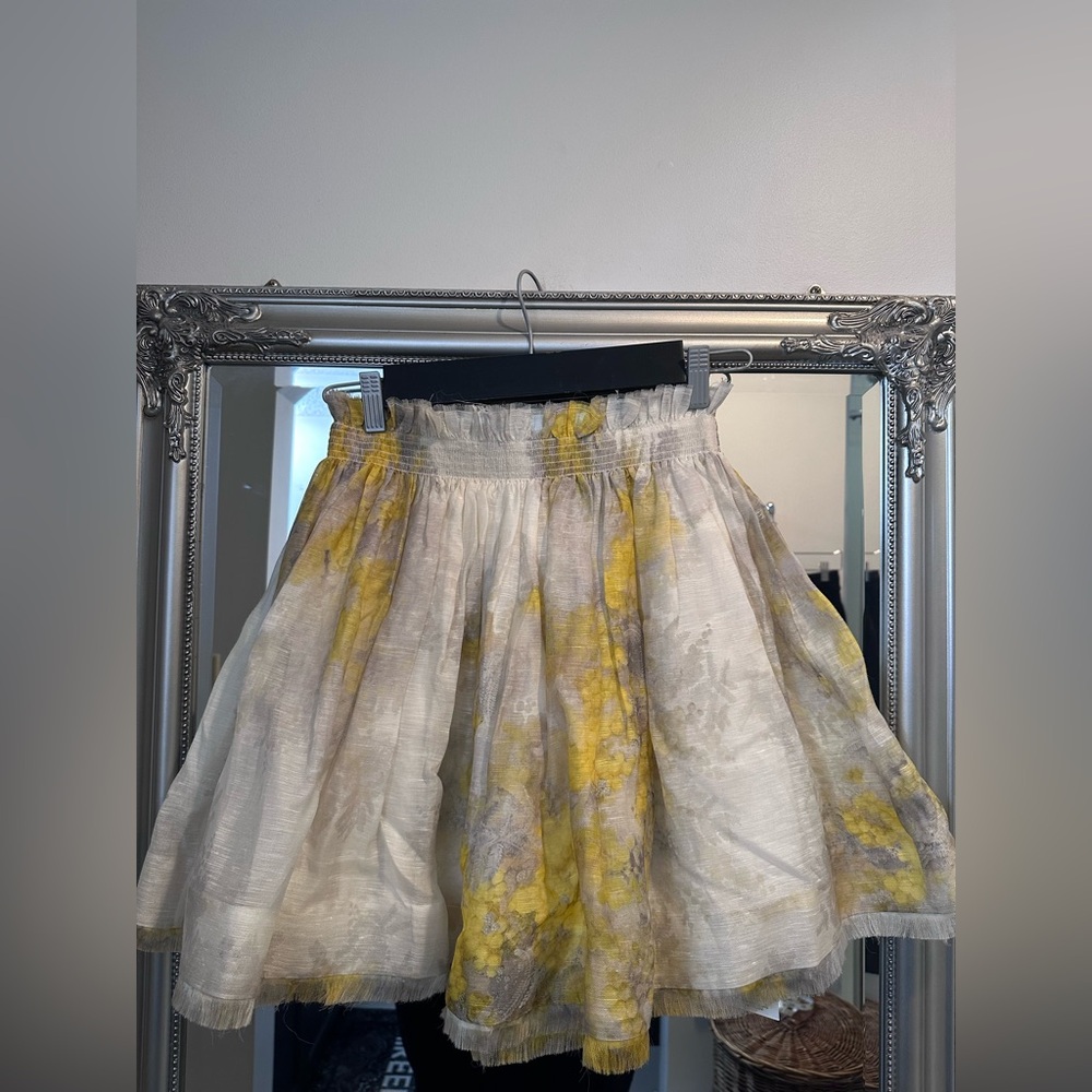 AUTHENTIC ZIMMERMANN WILD BOTANICA WATTLE SKIRT - SIZE 0 - Picture 5 of 15